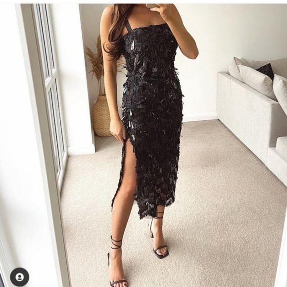 Zara sequin midi skirt - Picture 9 of 12